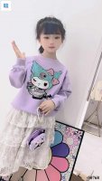 ÁO SWEATER KUROMI TÍM