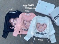 Áo crop mickey- hồng