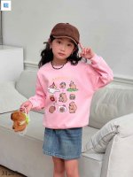 ÁO SWEATER CAPY- HỒNG