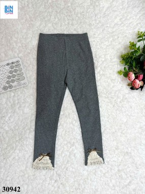 quần legging phối ren