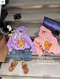 Áo hoodie ngôi sao Hồng