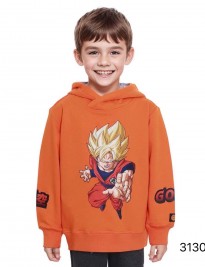 Áo Hoodie Songoku- Cam